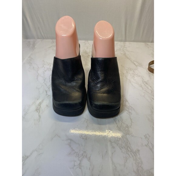 Women's Tommy Hilfiger 3" Black Platform Shoe *Block Heel * Square Toe *Size 8 - Picture 8 of 9